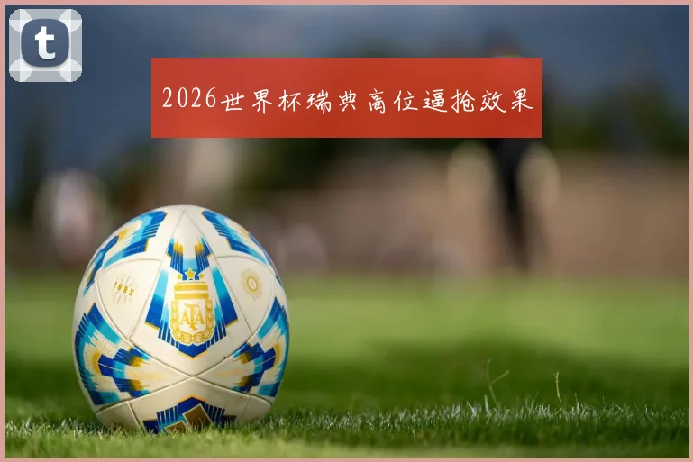 2026世界杯瑞典高位逼抢效果